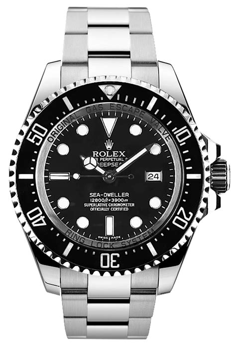rolex transparent